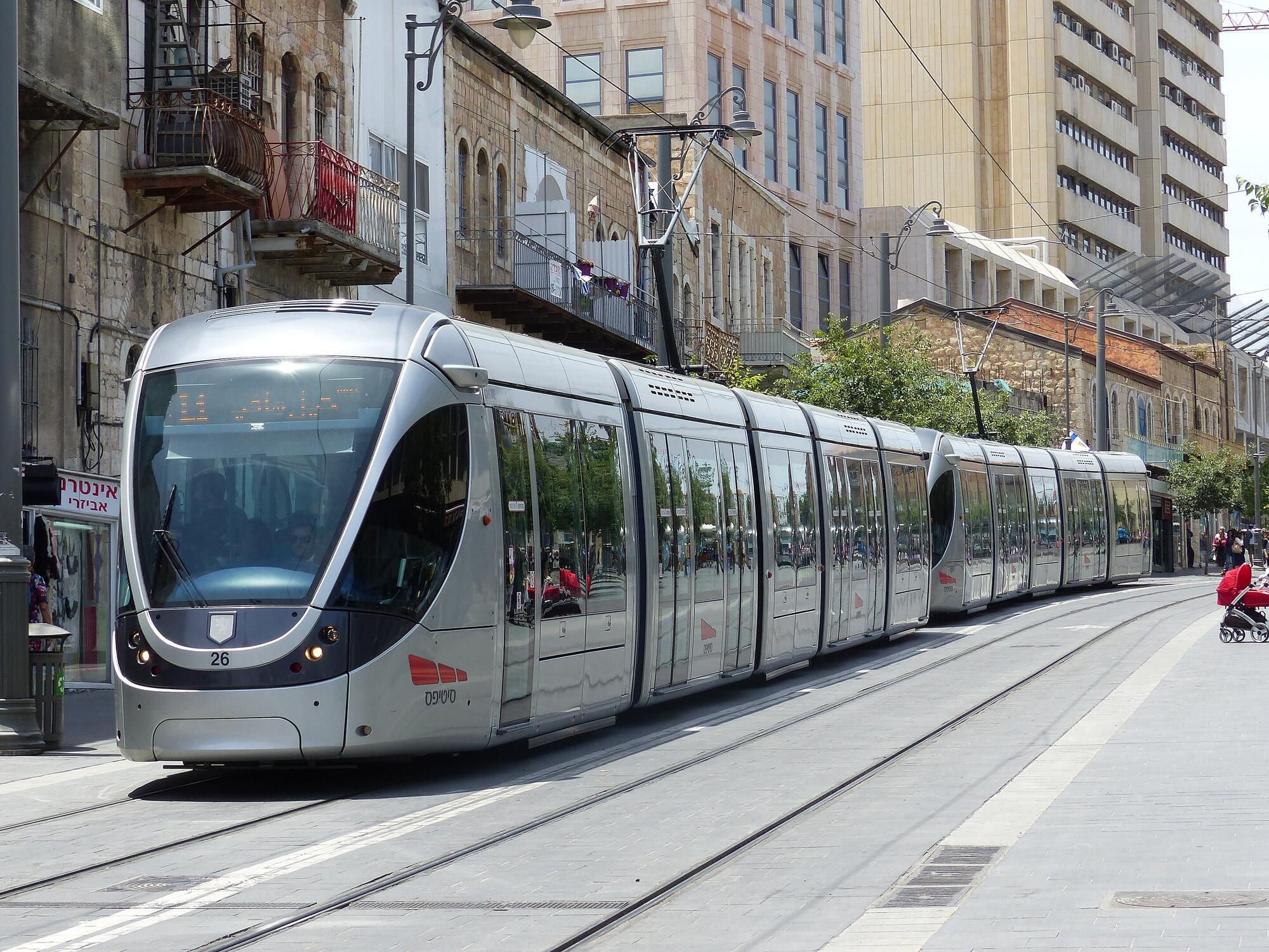Tren ligero Jerusalen